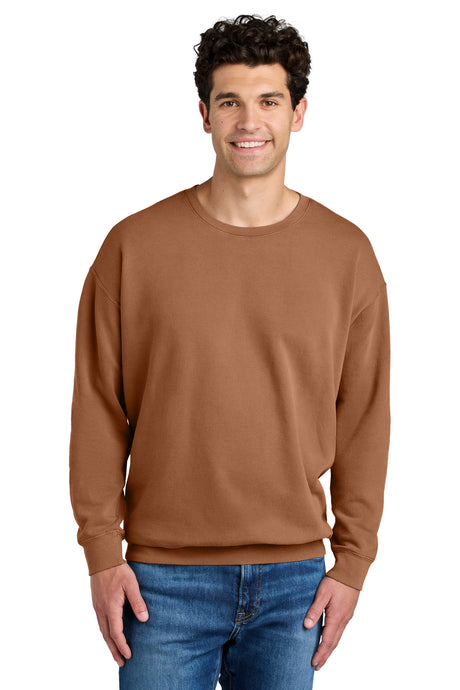Comfort Colors Men's Garment-Dyed Lightweight Fleece Crewneck Sweatshirt