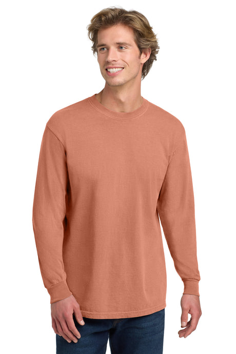 Comfort Colors Men's    Heavyweight Ring Spun Long Sleeve Tee