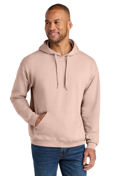Jerzees Men's Ultimate   CVC Ring Spun Hooded Sweatshirt IC49M