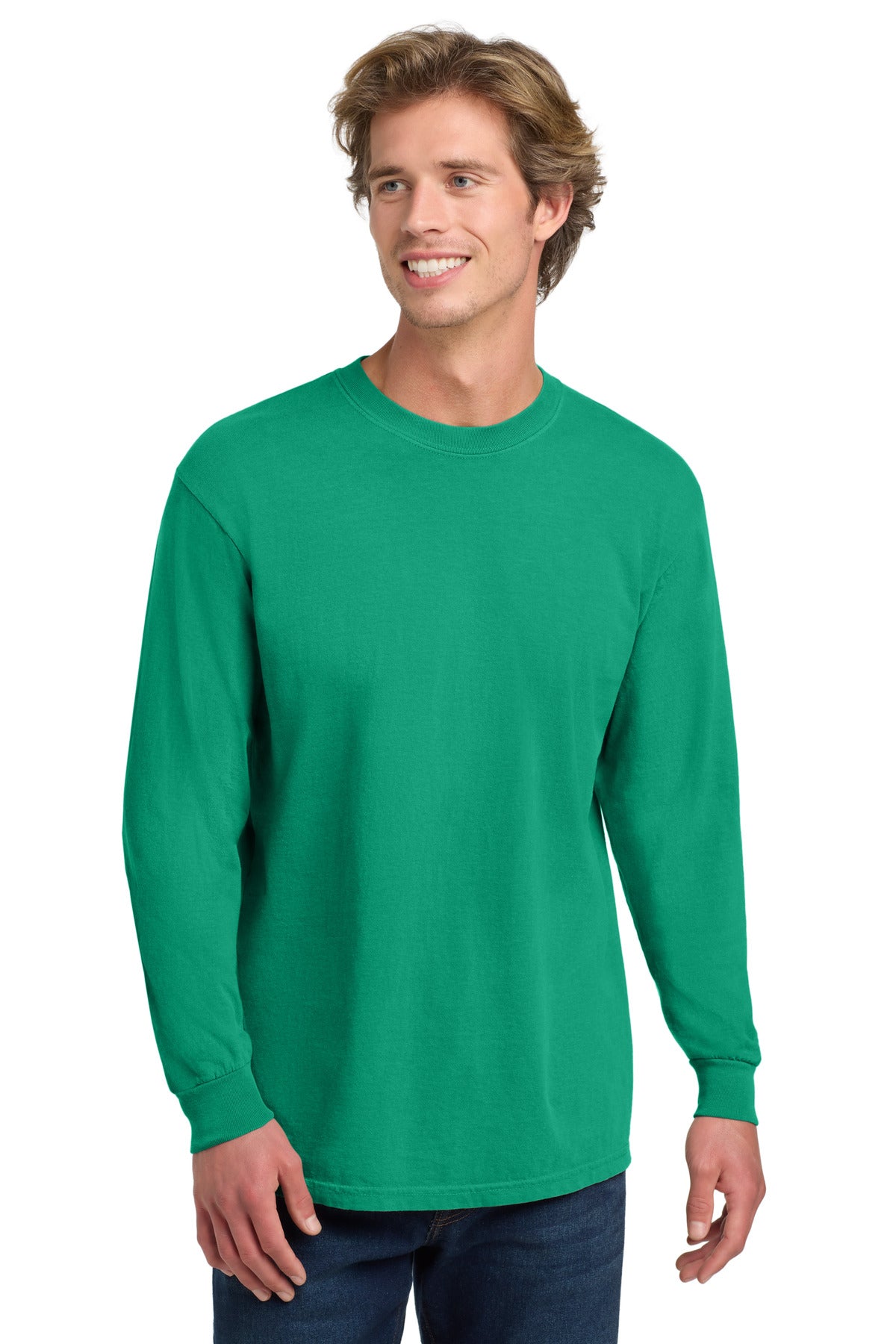 Comfort Colors Men's    Heavyweight Ring Spun Long Sleeve Tee