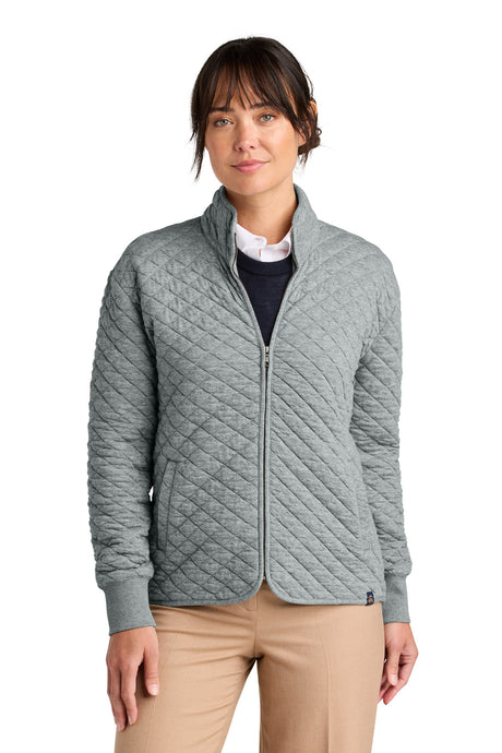Brooks Brothers Women's   Diamond Quilt Full-Zip BB18213