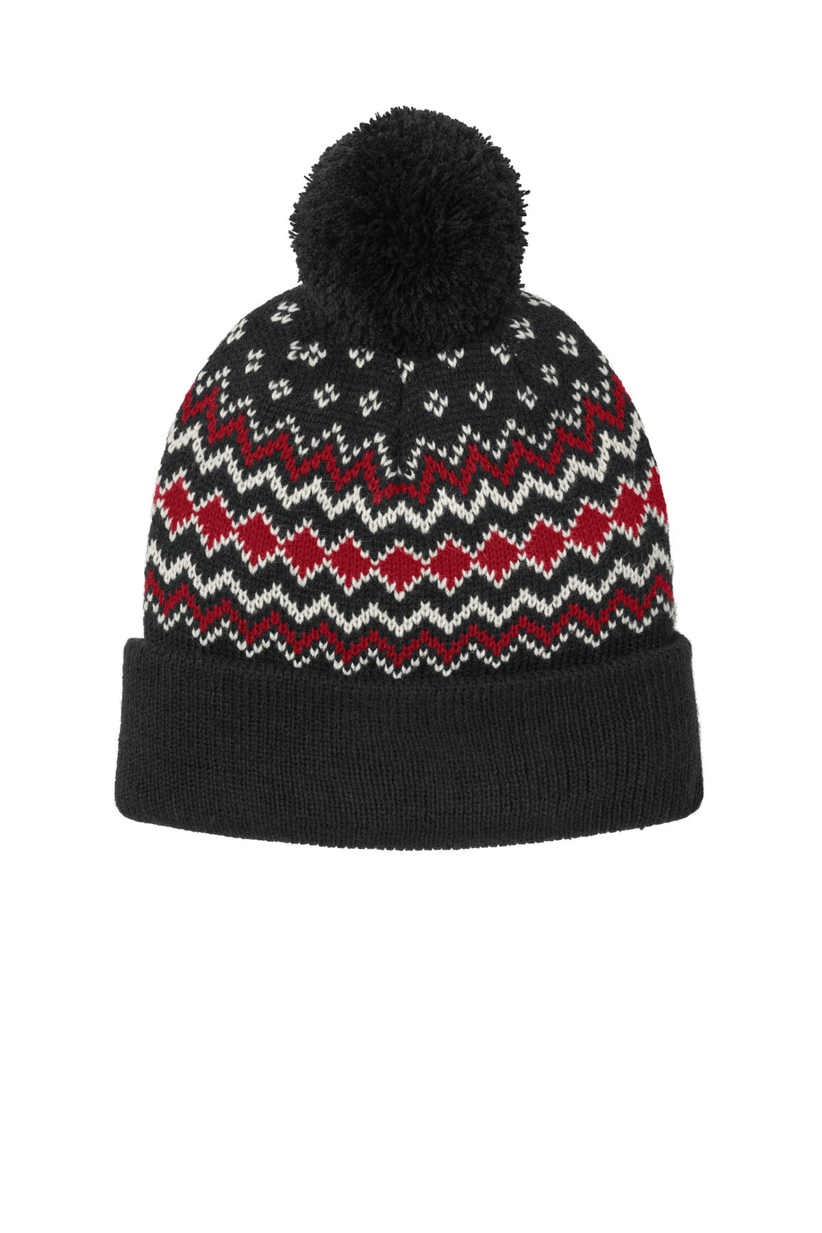 Port Authority Men's   Alpine Pom Beanie C991