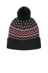 Port Authority Men's   Alpine Pom Beanie C991