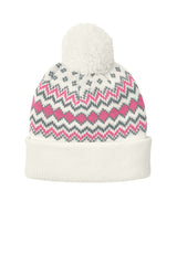 Port Authority Men's   Alpine Pom Beanie C991