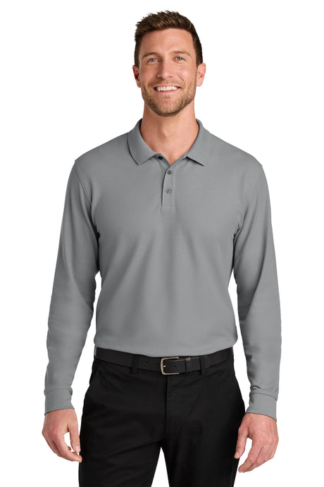 Port Authority Men's   Wearever Signature Pique Long Sleeve Polo K200LS