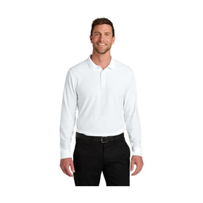 Port Authority Men's   Wearever Signature Pique Long Sleeve Polo K200LS