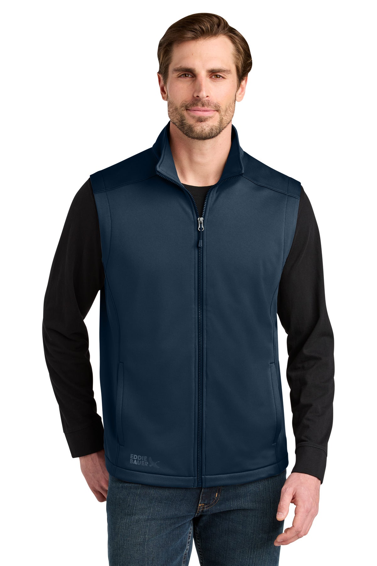 Eddie Bauer Men's   Smooth Mid Layer Fleece Vest EB2560