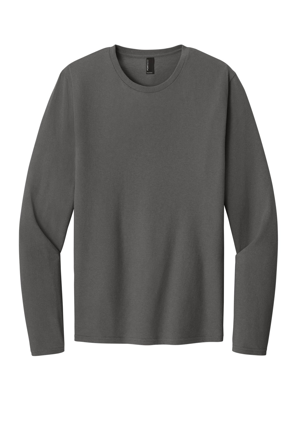 Port & Co Men's   Easy Cotton Long Sleeve Tee PC43LS