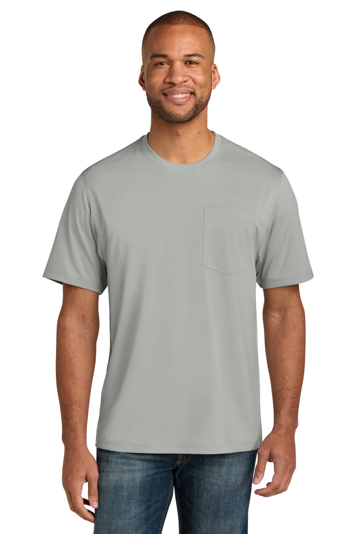 CornerStone Men's   Tall Workwear Pro Short Sleeve Pocket Tee TLCS440P