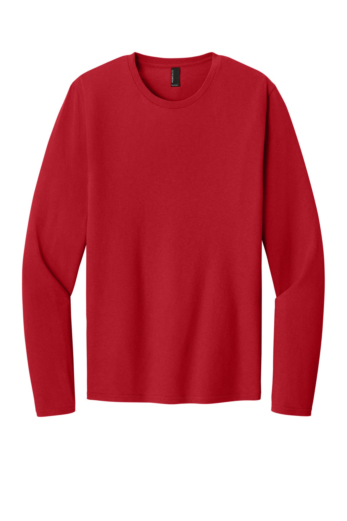 Port & Co Men's   Easy Cotton Long Sleeve Tee PC43LS