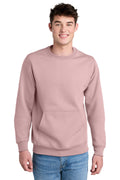 Port & Co Men's   Core Fleece Crewneck Pocket Sweatshirt PC78PKT