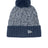 New Era Men's   Marled Knit Pom Beanie NE910