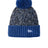 New Era Men's   Marled Knit Pom Beanie NE910