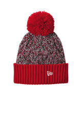 New Era Men's   Marled Knit Pom Beanie NE910