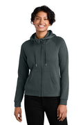 AllMade Women's   Organic CVC Fleece Full-Zip Hoodie AL5003