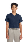 Sport-Tek Youth   PosiCharge   Tough Mesh Full-Button Jersey YST220