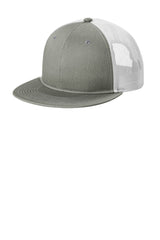 Port Authority    Snapback Flat Bill Trucker Cap C407