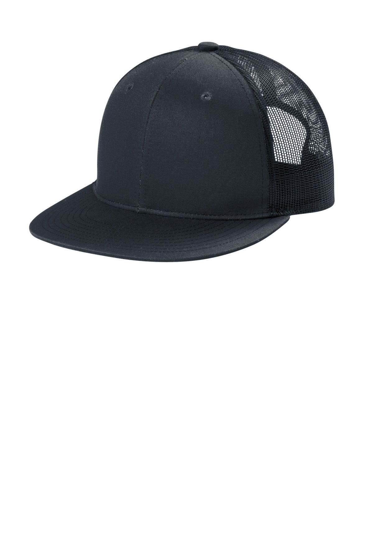 Port Authority    Snapback Flat Bill Trucker Cap C407