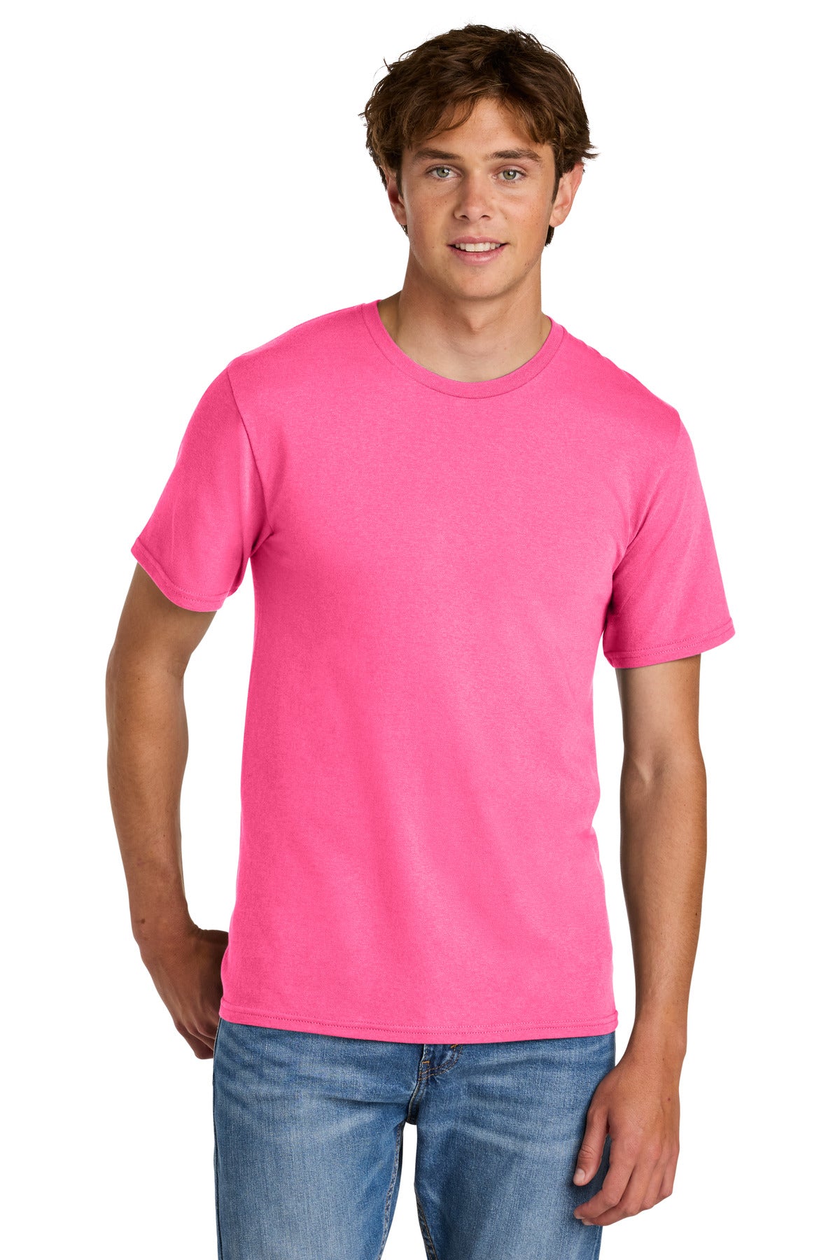 Port & Co Men's   Easy Cotton Tee PC43