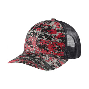 Port Authority     Digi Camo Snapback Trucker Cap C404