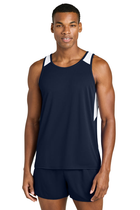 Sport-Tek Men's   Club Track Tank ST446