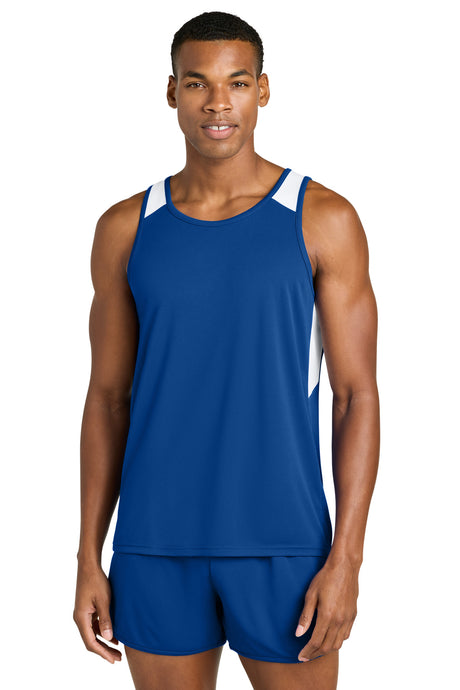 Sport-Tek Men's   Club Track Tank ST446