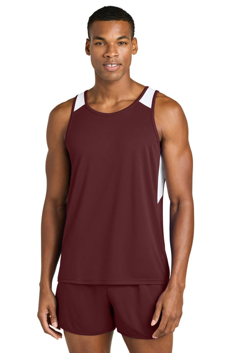 Sport-Tek Men's   Club Track Tank ST446