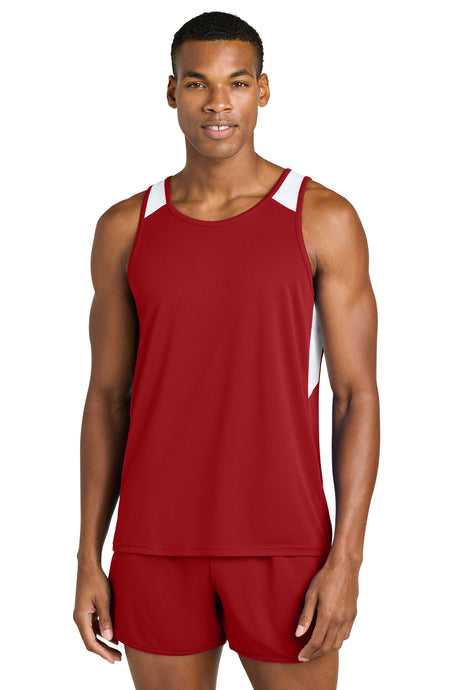 Sport-Tek Men's   Club Track Tank ST446