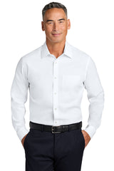 Brooks Brothers Men's   Wrinkle-Free Stretch Pinpoint Spread Collar Shirt BB18012