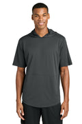Sport-Tek Men's   Club Short Sleeve Hoodie ST445