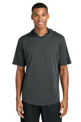Sport-Tek Men's   Club Short Sleeve Hoodie ST445