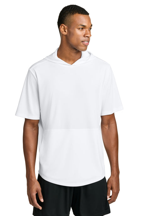 Sport-Tek Men's   Club Short Sleeve Hoodie ST445