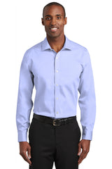 Red House Men's    Slim Fit Pinpoint Oxford Non-Iron Shirt-1