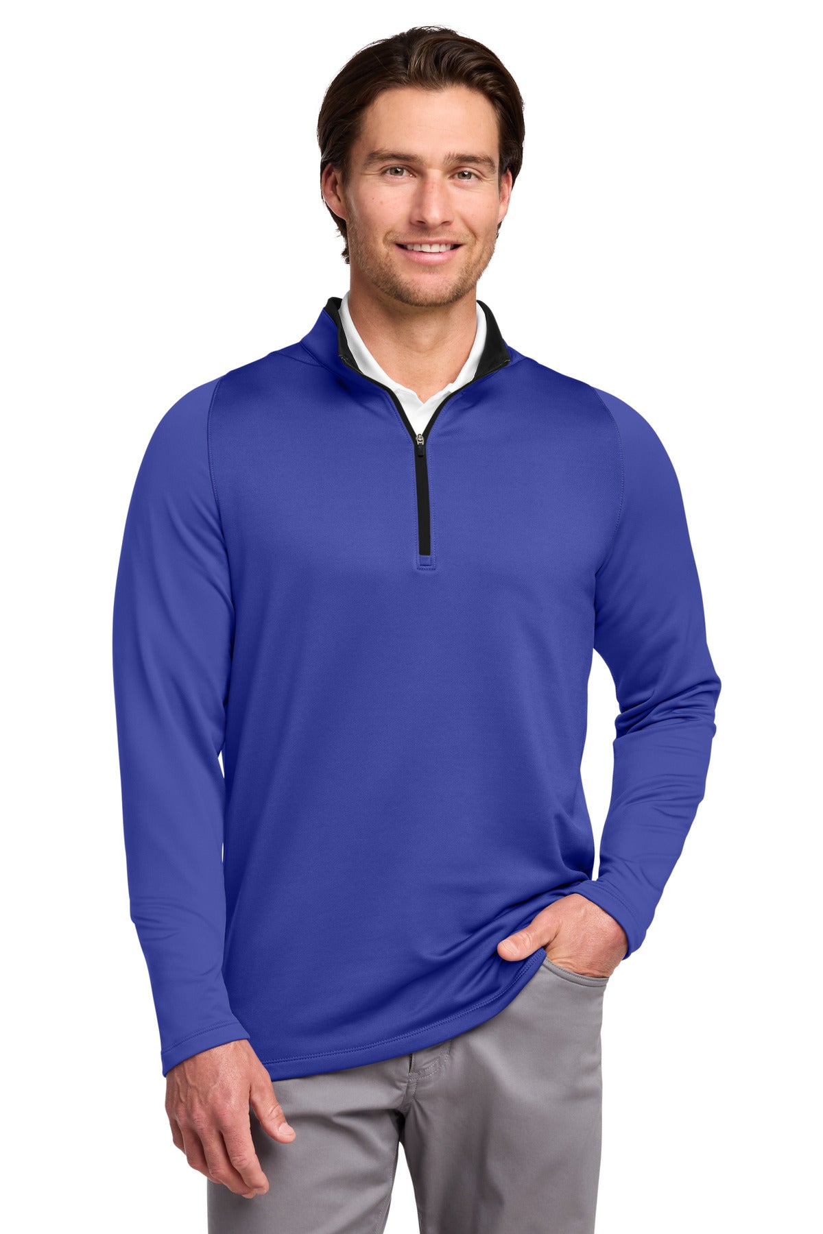 Nike Men's Dri-FIT Stretch 1/2-Zip Cover-Up