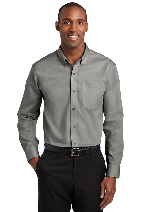 Red House Men's    Pinpoint Oxford Non-Iron Shirt