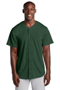 Sport-Tek Men's   PosiCharge   Tough Mesh Full-Button Jersey