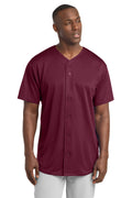 Sport-Tek Men's   PosiCharge   Tough Mesh Full-Button Jersey