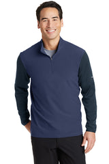 Nike Men's Dri-FIT Fabric Mix 1/2-Zip Cover-Up