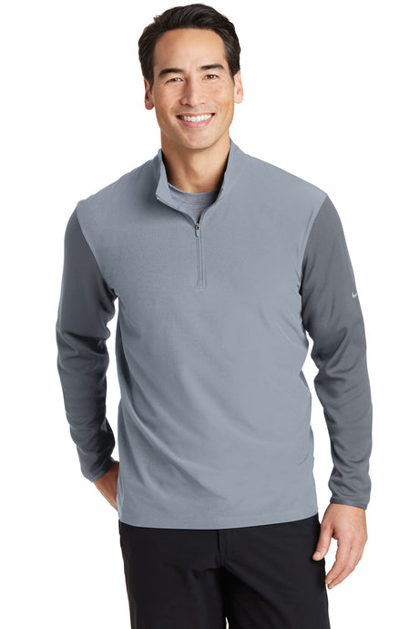 Nike Men's Dri-FIT Fabric Mix 1/2-Zip Cover-Up