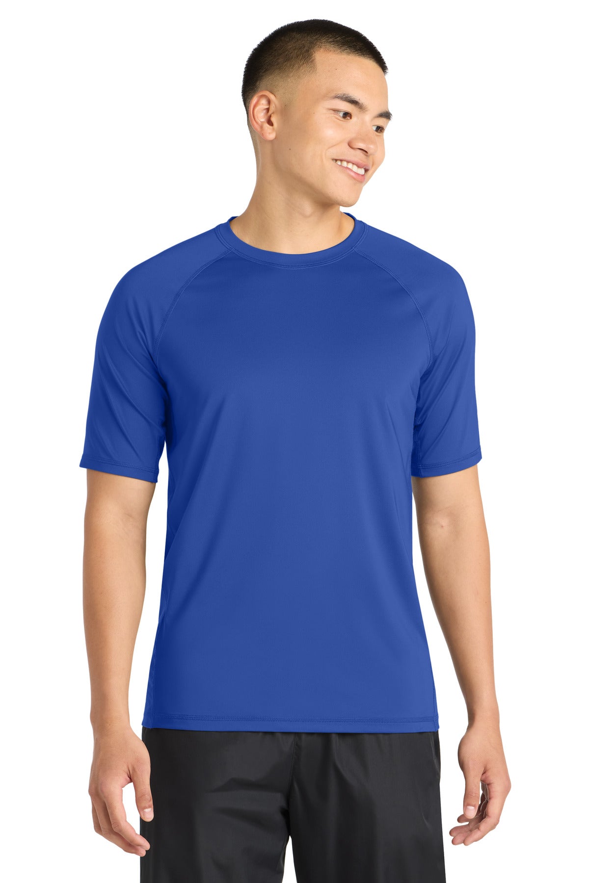 Sport-Tek Men's    Rashguard Tee
