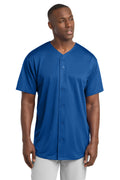 Sport-Tek Men's   PosiCharge   Tough Mesh Full-Button Jersey