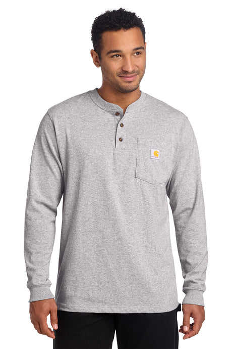 Carhartt Men's   Long Sleeve Henley T-Shirt CTK128