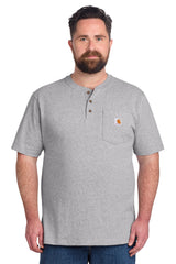 Carhartt Men's   Short Sleeve Henley T-Shirt CTK84