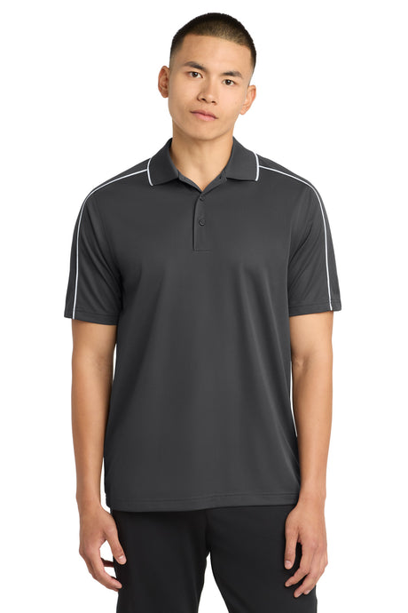 Sport-Tek Men's   Micropique Sport-Wick   Piped Polo