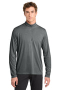 Sport-Tek Men's    PosiCharge    Tri-Blend Wicking 1/4-Zip Pullover
