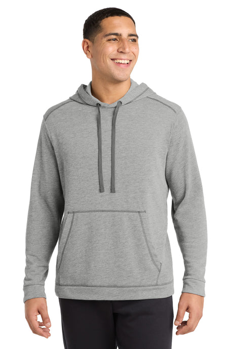 Sport-Tek Men's    PosiCharge    Tri-Blend Wicking Fleece Hooded Pullover