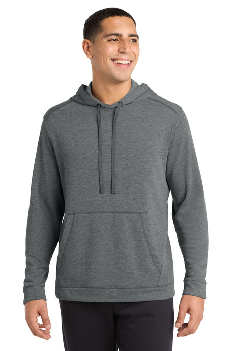 Sport-Tek Men's    PosiCharge    Tri-Blend Wicking Fleece Hooded Pullover