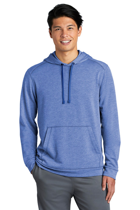Sport-Tek Men's    PosiCharge    Tri-Blend Wicking Fleece Hooded Pullover