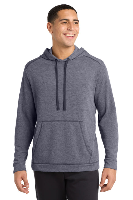 Sport-Tek Men's    PosiCharge    Tri-Blend Wicking Fleece Hooded Pullover