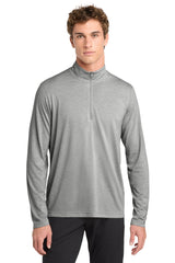 Sport-Tek Men's    PosiCharge    Tri-Blend Wicking 1/4-Zip Pullover